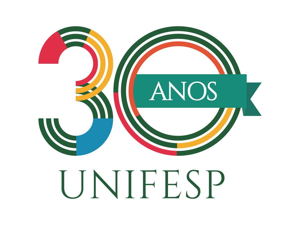 logotipo unifesp 30anos COR